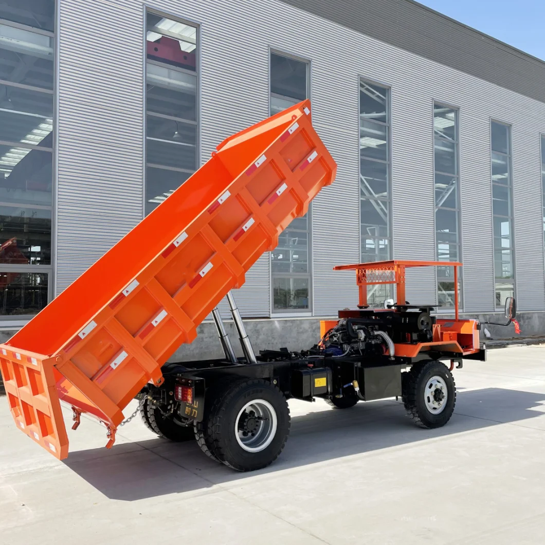 8ton High Capacity Six-Wheel Mining Dump Truck for Large-Scale Operations