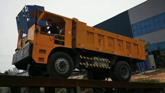 Индивидуальный карьерный самосвал грузоподъемностью 16 тонн с кабиной для перевозки горнодобывающего оборудования