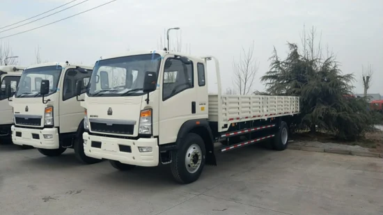 Sinotruk HOWO Sinotruck Завод-производитель 4X2 5ton 6 Wheeler Transport Dump Сверхмощный легкий грузовик с кузовом-фургоном с бортовой платформой